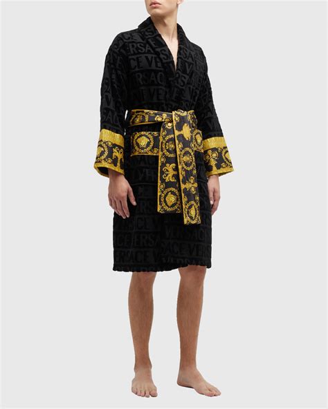 versace rone|versace unisex barocco sleeve robe.